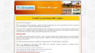 PT education - Purchase SRC login ID.aspx