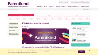 Parentkind - PTA UK becomes Parentkind