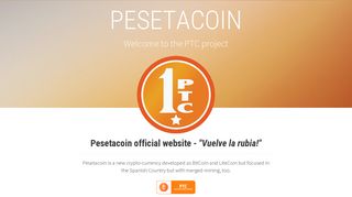 Pesetacoin - PTC (English)