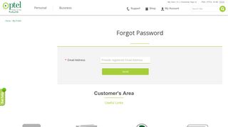 Forgot Password - PTCL