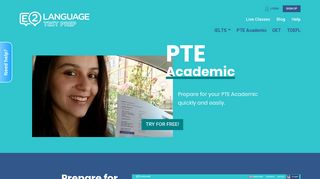 E2Language | PTE Academic Exam Online Course. Try for FREE now!