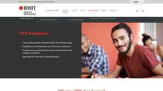 PTE Academic Test Melbourne - RMIT English Worldwide