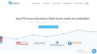 PTE Mock Test, PTE Practice Test Online with Score & Section wise ...