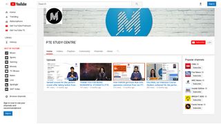 PTE STUDY CENTRE - YouTube