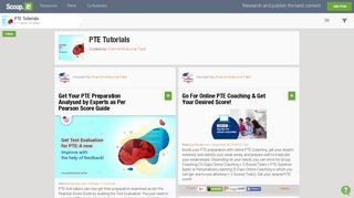 'pte tutorials login' in PTE Tutorials | Scoop.it