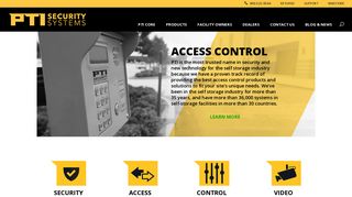 PTI Security Systems: Secure Self Storage | Security Systems ...