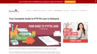 Your Guide to PTPTN Loan in Malaysia | EduAdvisor