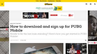 How to download and sign up for PUBG Mobile | iMore