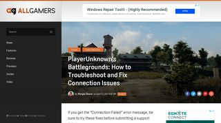 PlayerUnknown's Battlegrounds: How to Troubleshoot and Fix ...