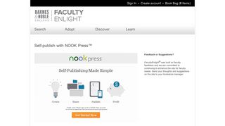 Self-publish with NOOK Press™ | FacultyEnlight