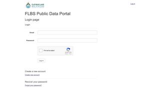 FLBS Public Data Portal