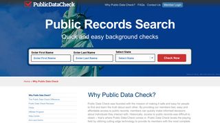 Home » Why Public Data Check