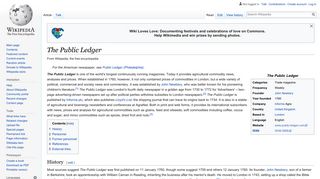 The Public Ledger - Wikipedia