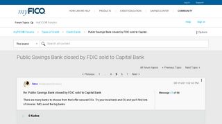 Public Savings Bank closed by FDIC sold to Capital... - Page 5 ...