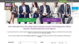 Job vacancies from the public sector partners across Cambridgeshire ...