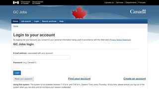jobs.gc.ca website - PS Jobs website is - Commission de la fonction ...