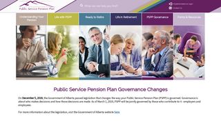 PSPP Home - Public Service Pension Plan