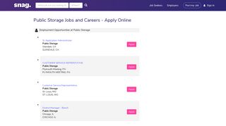 Public Storage Job Applications | Apply Online at Public Storage ...