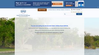 Brownsville Public Utilities Board (BPUB) : Manage My Account