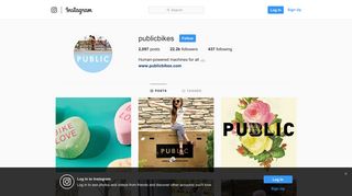 @publicbikes • Instagram photos and videos
