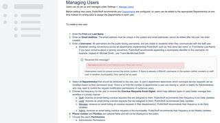 Managing Users - PublicStuff Client Resource Center - Accela CRM Wiki