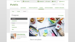 Printable Grocery Coupons | Online Grocery Coupons | Publix Super ...