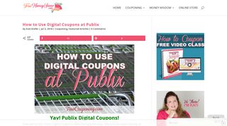 How To Easily Use The Publix Digital Coupons at Publix