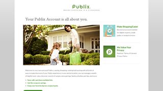 Learn More | My Account | Publix Super Markets