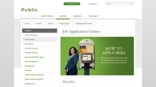 Job Application Center | How to Apply | Careers | Publix Super Markets