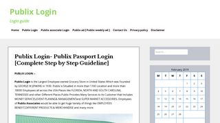 Publix Login | Login guide