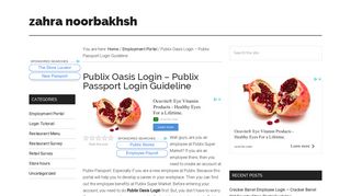 Publix Oasis Login – Publix Passport Login Guideline