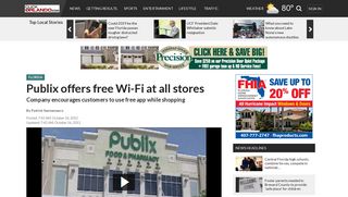 Publix offers free Wi-Fi at all stores - ClickOrlando.com