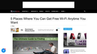 5 Best Places to Get Free Wi-Fi Anytime You Want - TechNorms