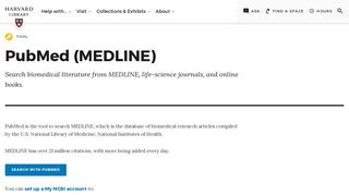 PubMed (MEDLINE) | Harvard Library