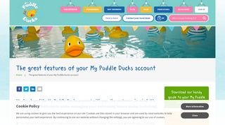 The great features of your My Puddle Ducks account | Puddle Ducks