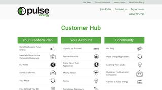 Pulse Energy | Customer Hub