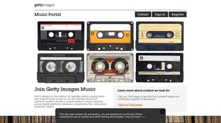 Getty Images Music Portal