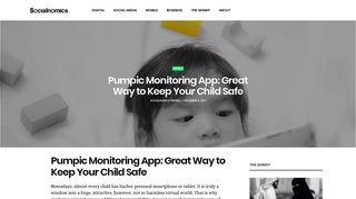 Pumpic Monitoring App: Great Way to Keep Your Child Safe ...