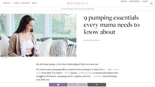 9 pumping essentials every mama needs to know about - Motherly