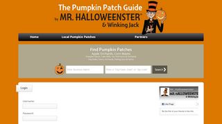 Login - The Pumpkin Patch Guide
