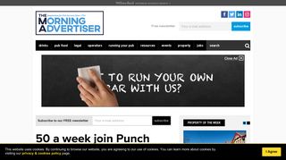 50 a week join Punch Buying Club - Morning Advertiser