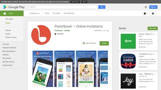 Punchbowl — Online Invitations - Apps on Google Play