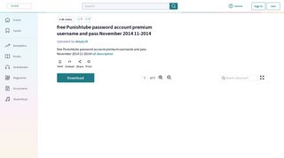 free Punishtube password account premium username and pass ...