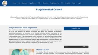 Punjab Medical Council | Home