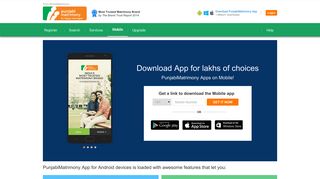 Punjabi Matrimony - Matrimonial Mobile Apps for Android, iPhone ...