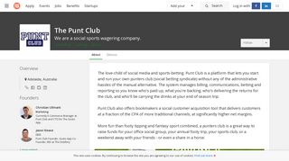 The Punt Club | F6S