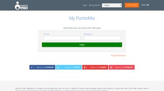 My PuntoMio | PuntoMio