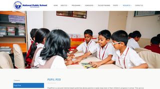NPS - Indiranagar - Resources: Pupil Pod