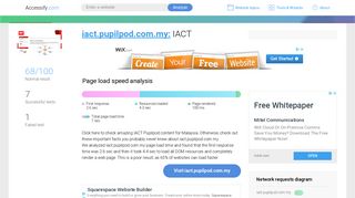 Access iact.pupilpod.com.my. IACT