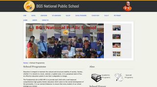 School Programme | BGS NPS - BGS National Public School